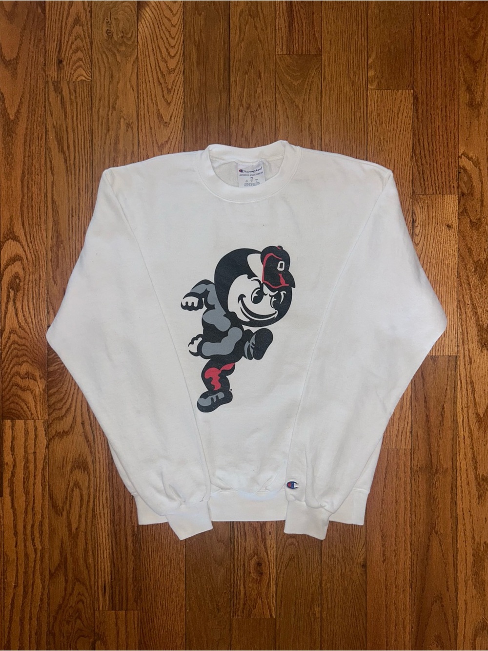 Ohio State Brutus The Buckeye Champion Crewneck Size Medium